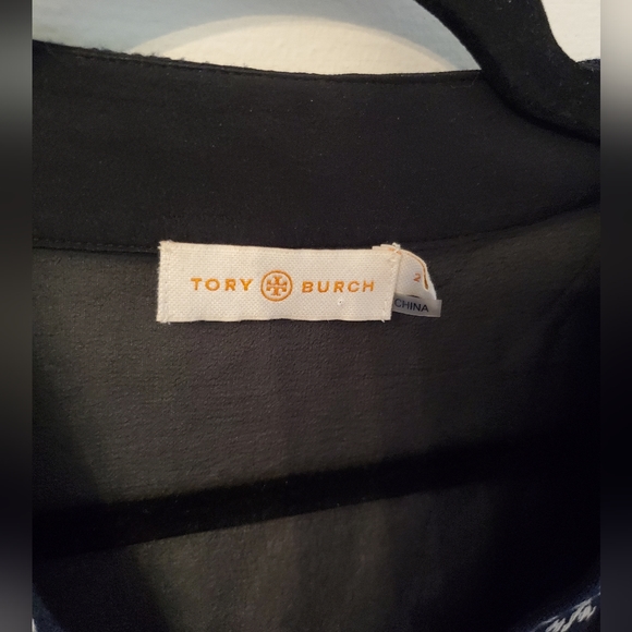 Tory Burch Sheer Silk Tunic XS - Picture 2 of 4